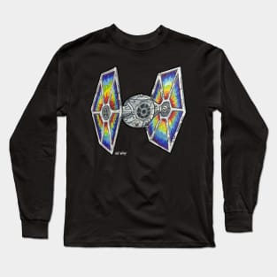 Tie Dyed Fighter Long Sleeve T-Shirt